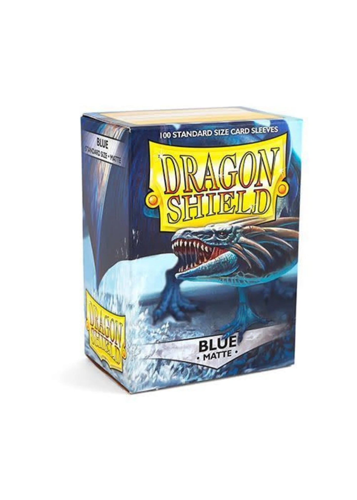 Dragon Shields: (100) Matte Blue