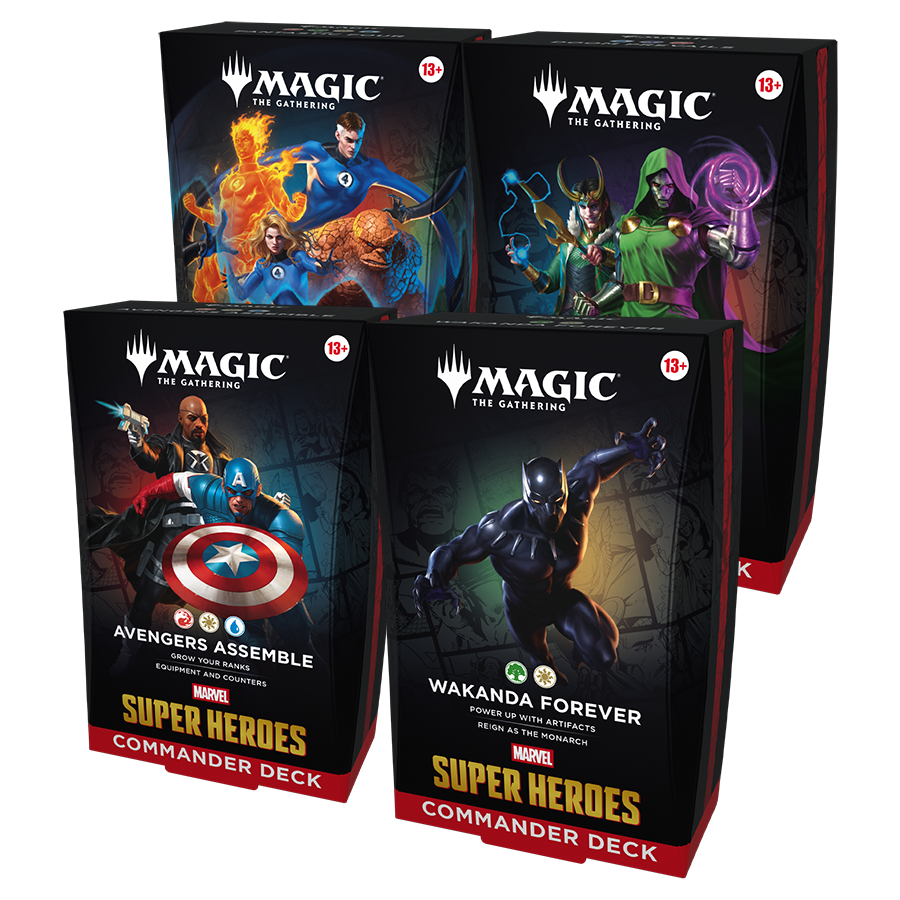 Magic: The Gathering® | Marvel Super Heroes Commander Deck - Wakanda Forever