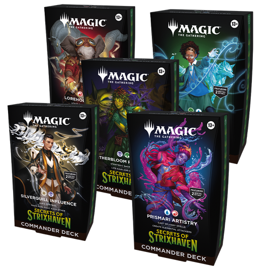 MAGIC THE GATHERING: SOS SECRETS OF STRIXHAVEN COMMANDER DECKS