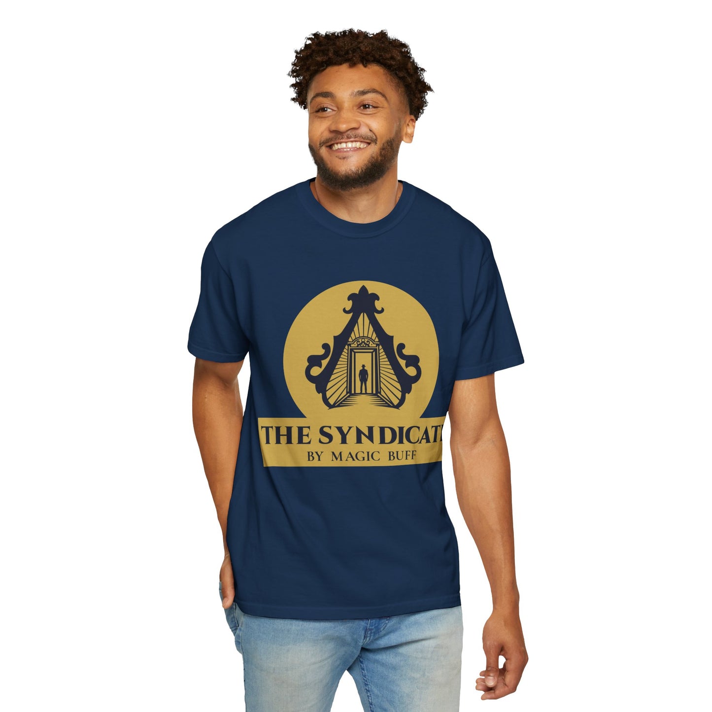 Syndicate Unisex Garment-Dyed T-Shirt - Vintage Inspired Graphic Tee