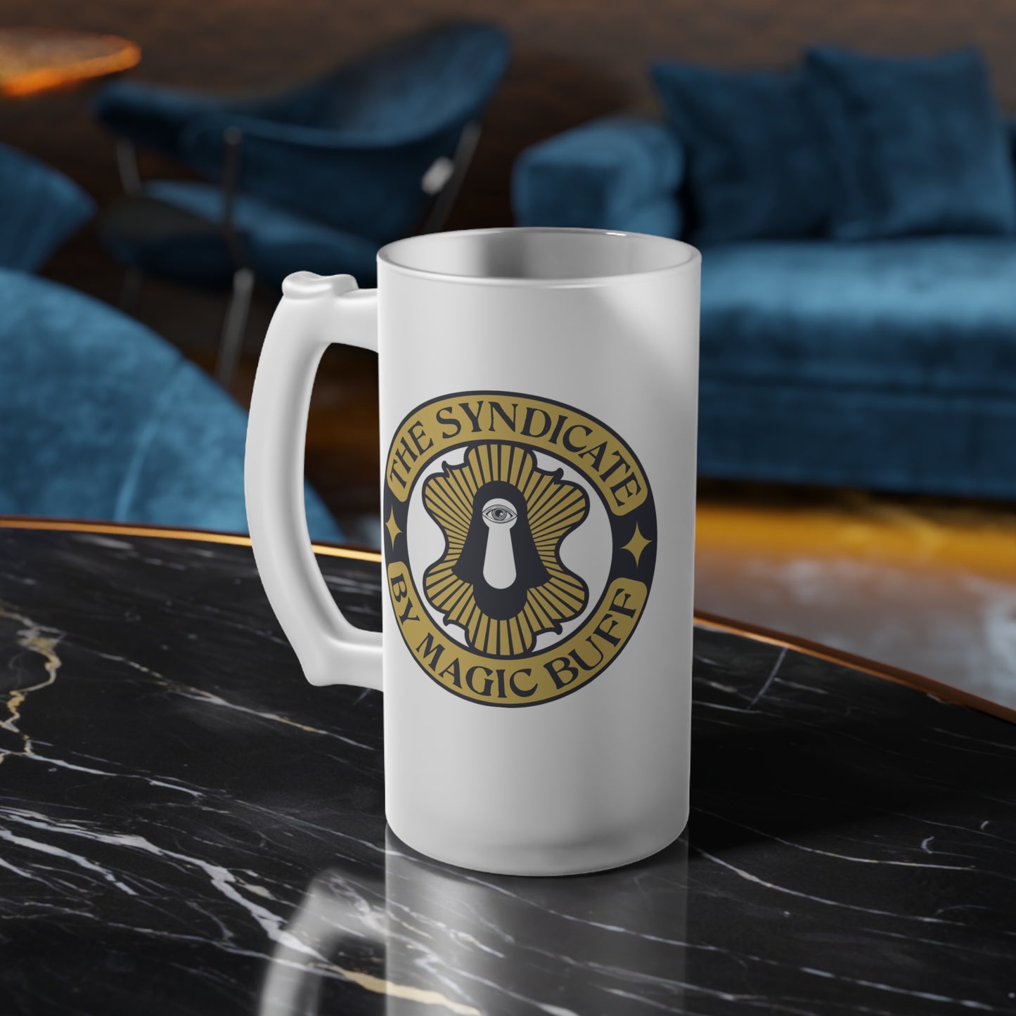 Lawful Good Frosted Beer Mug