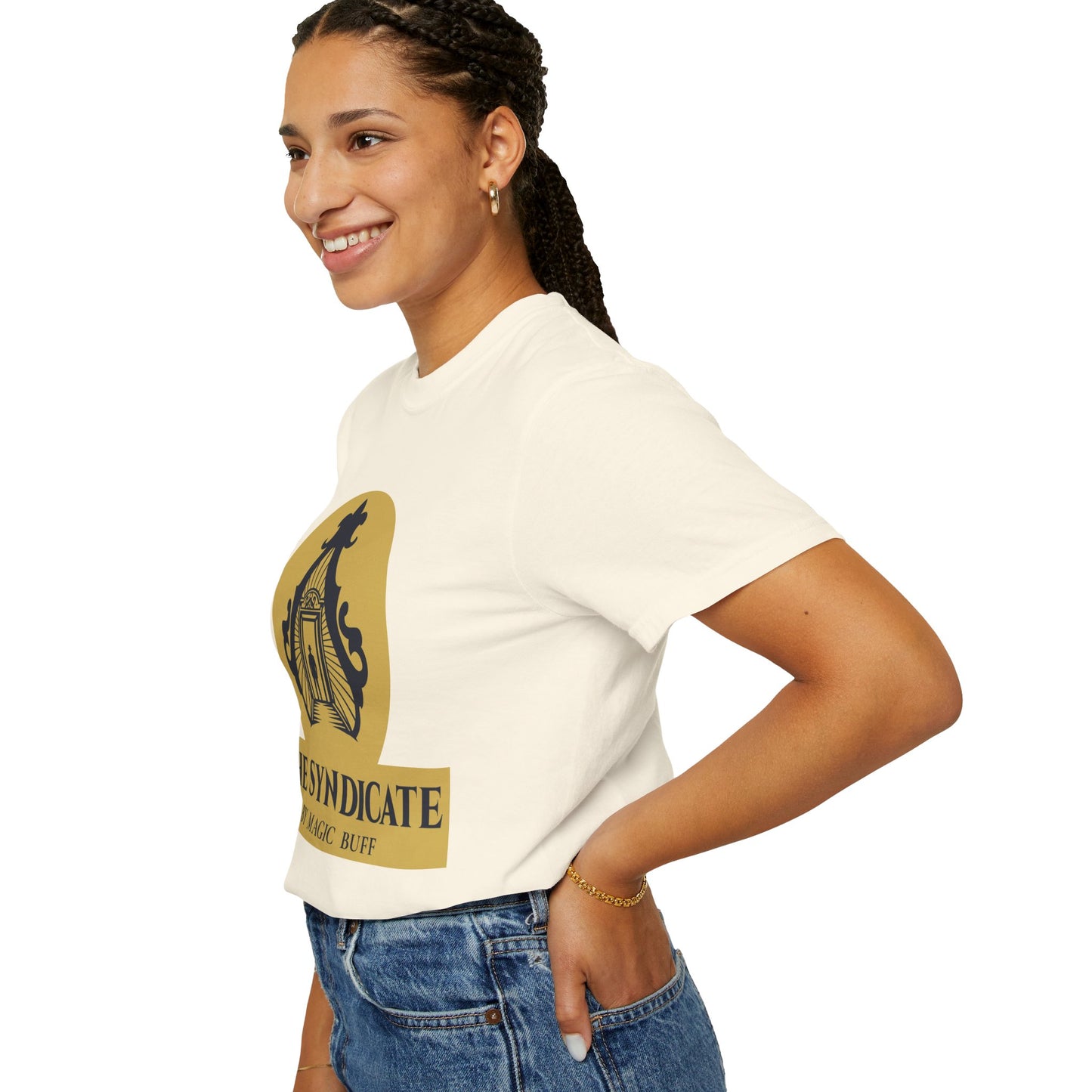 Syndicate Unisex Garment-Dyed T-Shirt - Vintage Inspired Graphic Tee