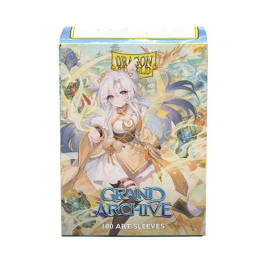 Dragon Shield Grand Archive Matte Art - Guo Jia, Heaven’s Favored (100-Pack) - Dragon Shield Card Sleeves