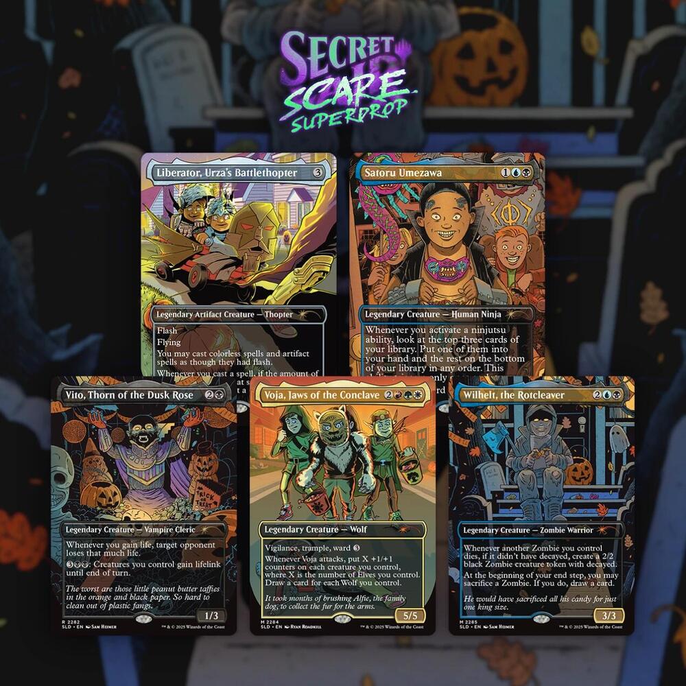 Secret Lair Drop: Trick or Treat - Non-Foil Edition - Secret Lair Drop Series (SLD)