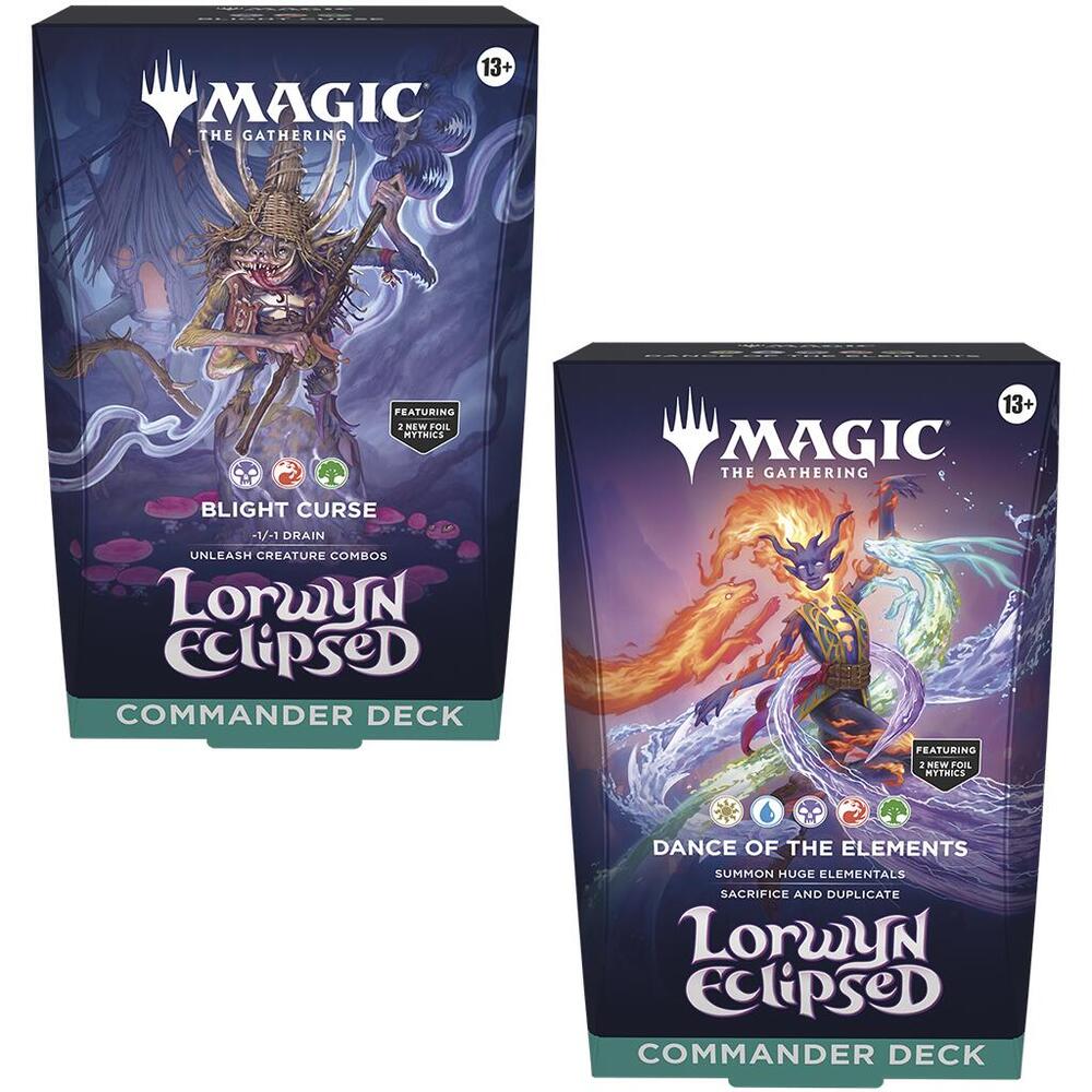 !!PREORDER!! Lorwyn Eclipsed Commander Decks [Set of 2]