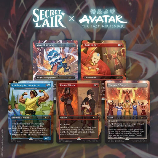 Secret Lair x Avatar: The Last Airbender: The Ember Island Players - Rainbow Foil Edition - Secret Lair Drop Series (SLD)