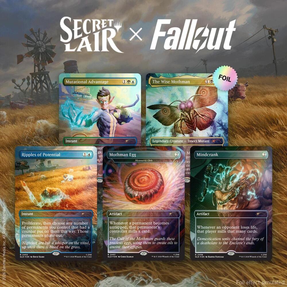 Secret Lair x Fallout: Rad - Traditional Foil Edition