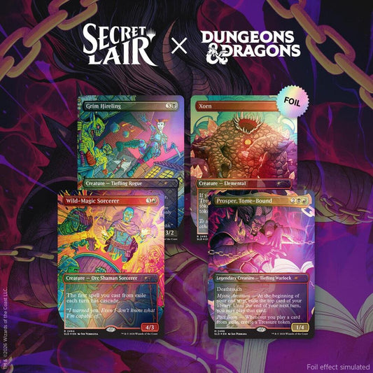 Secret Lair x Dungeons & Dragons: Shadows Over Baldur's Gate - Traditional Foil Edition