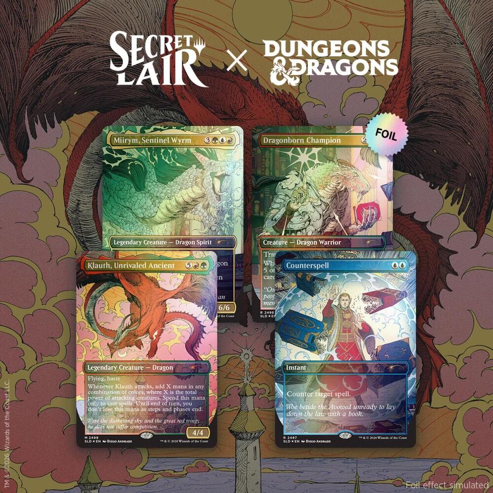 Secret Lair x Dungeons & Dragons: Whispers in Candlekeep - Traditional Foil Edition