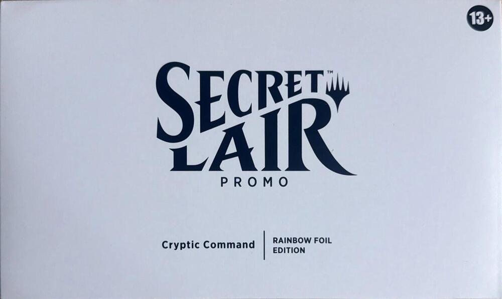 Secret Lair Promo: Cryptic Command - Rainbow Foil Edition