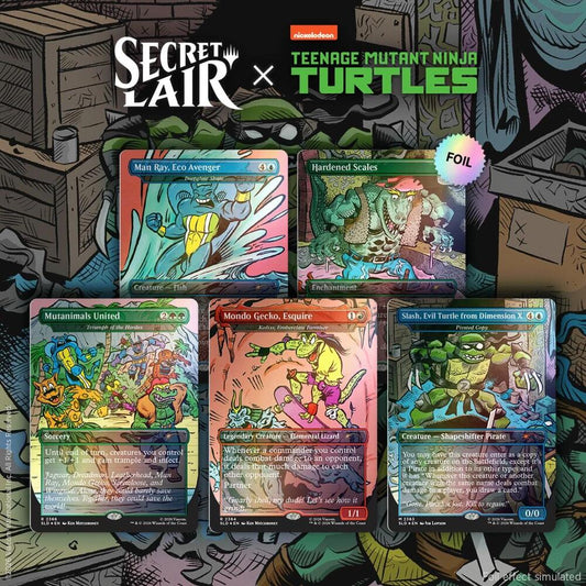 Secret Lair Drop: Secret Lair x Teenage Mutant Ninja Turtles: The Mighty Mutanimals - Traditional Foil Edition - Secret Lair Drop Series (SLD)