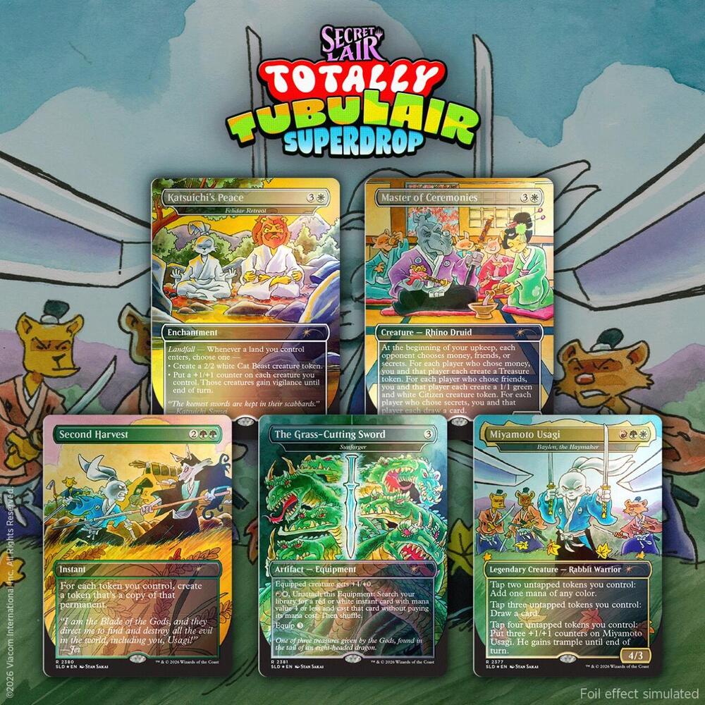 Secret Lair Drop: Featuring Stan Sakai - Traditional Foil Edition