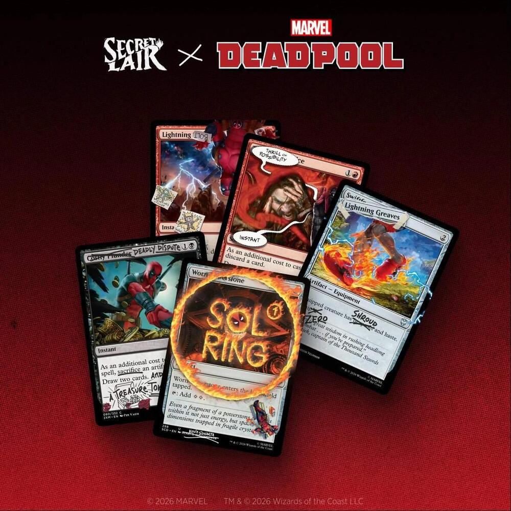 Secret Lair x Marvel: I Fixed It (You're Welcome) - Non-Foil Edition