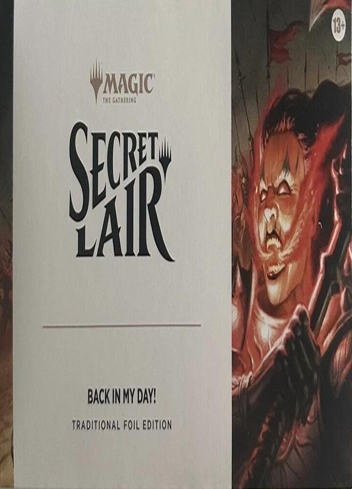 Secret Lair Drop: Back in My Day - Traditional Foil Edition