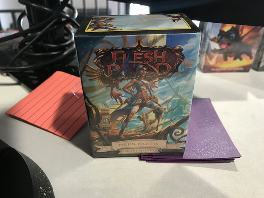 Dragon Shield- Flesh and Blood art sleeves- Puffin, Hightail