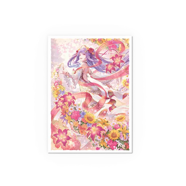 Dragon Shield Sleeves: Standard - Matte 'Grand Archive Diao Chan, Idyll Corsage'