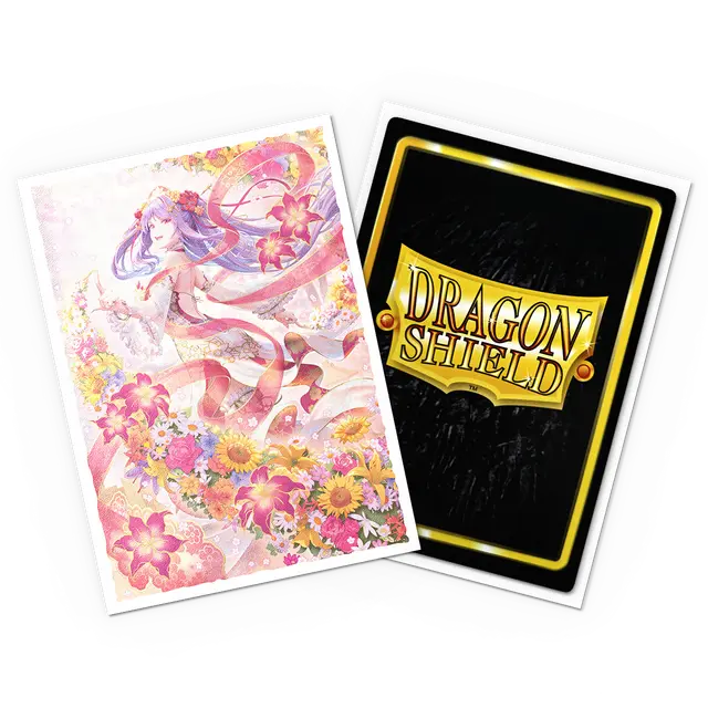 Dragon Shield Sleeves: Standard - Matte 'Grand Archive Diao Chan, Idyll Corsage'