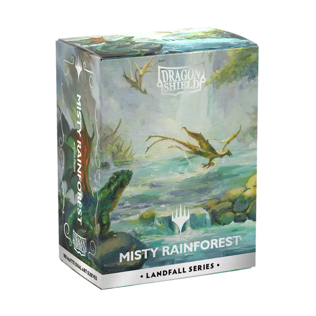 Landfall Series - Misty Rainforest - Matte Dual Art Sleeves