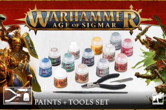Age of Sigmar: Paint & Tools Set