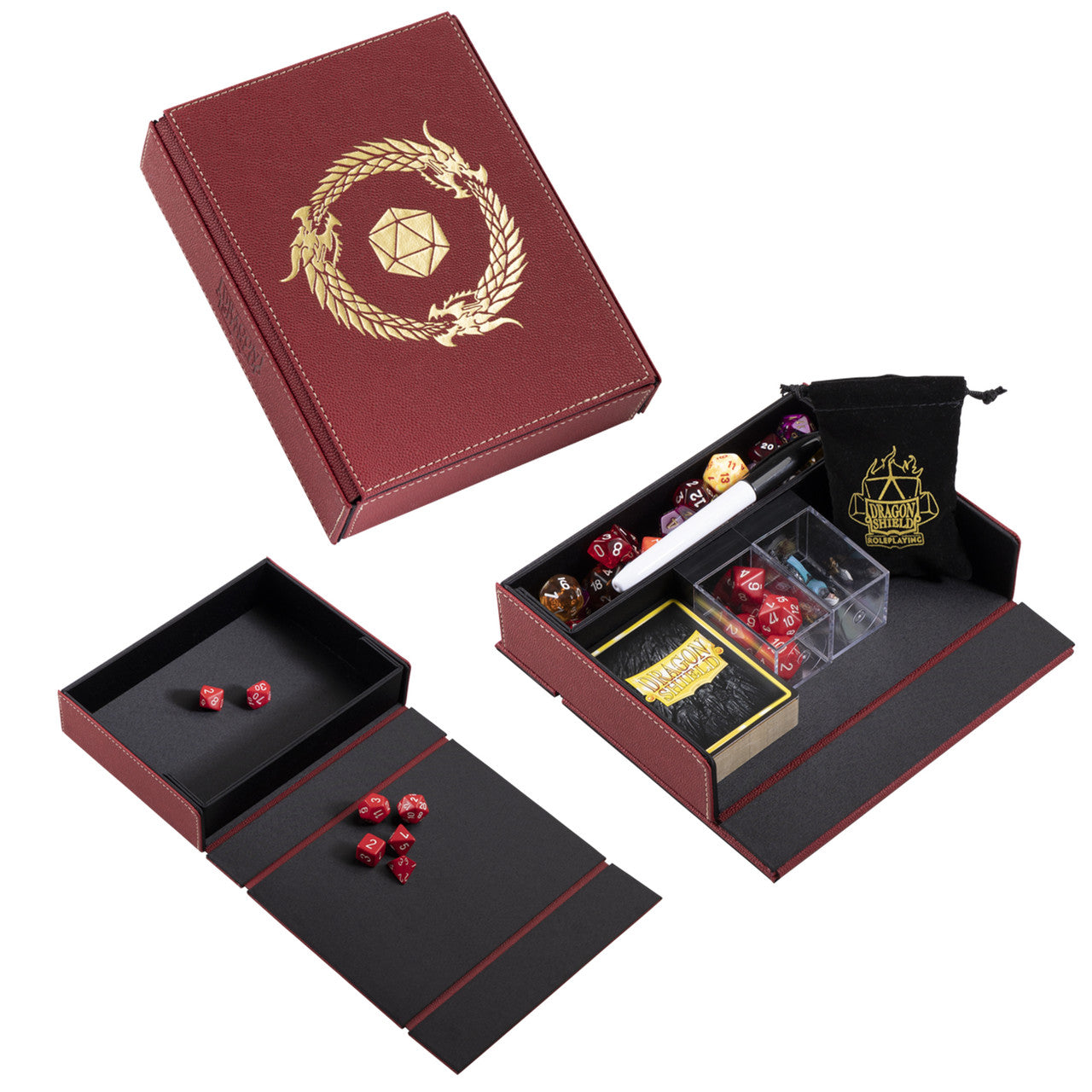 Dragon Shield Roleplaying: Dice Companion - Blood Red