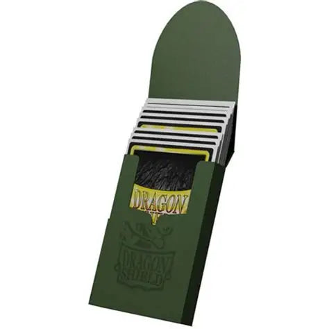 Dragon Shield: Cube Shell - Forest Green Display
