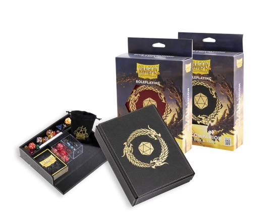 Dragon Shield Roleplaying: Dice Companion - Iron Grey