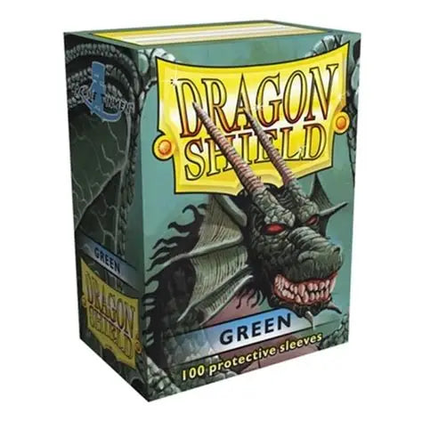 Dragon Shields: (100) Green