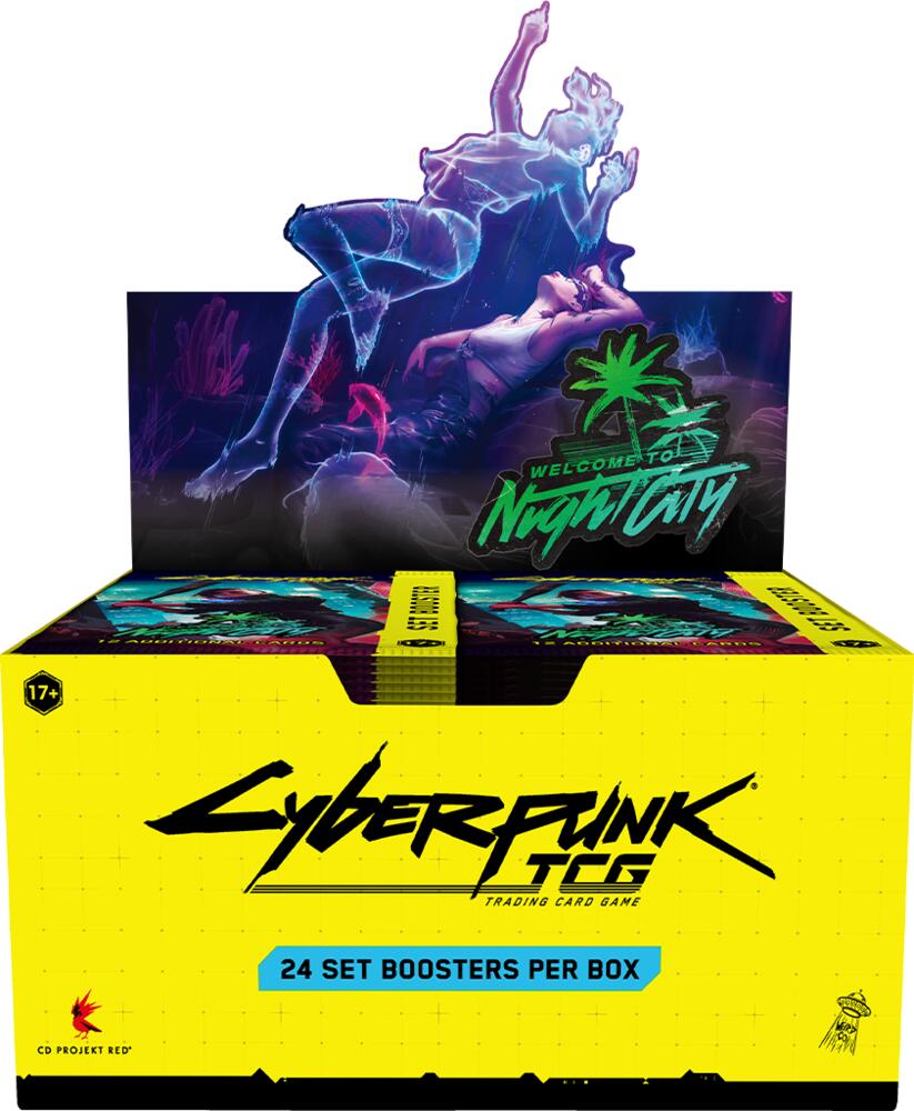Cyberpunk TCG | Welcome to Night City Booster Display (24 Packs)