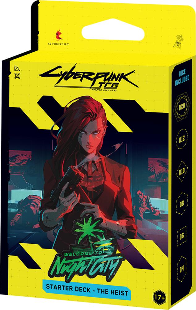 Cyberpunk TCG | The Heist Starter Deck