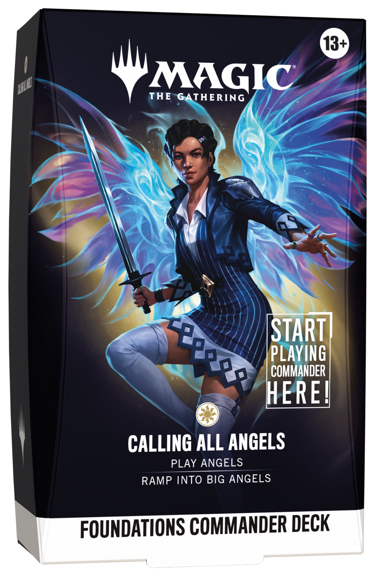 Foundations Commander Deck - Calling All Angels box