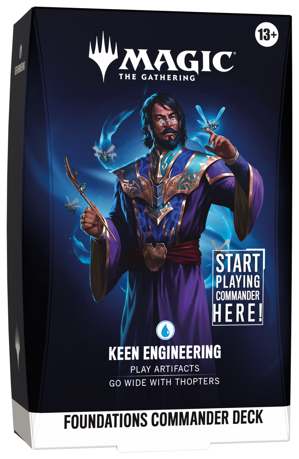 Foundations Commander Deck - Keen Engineering box