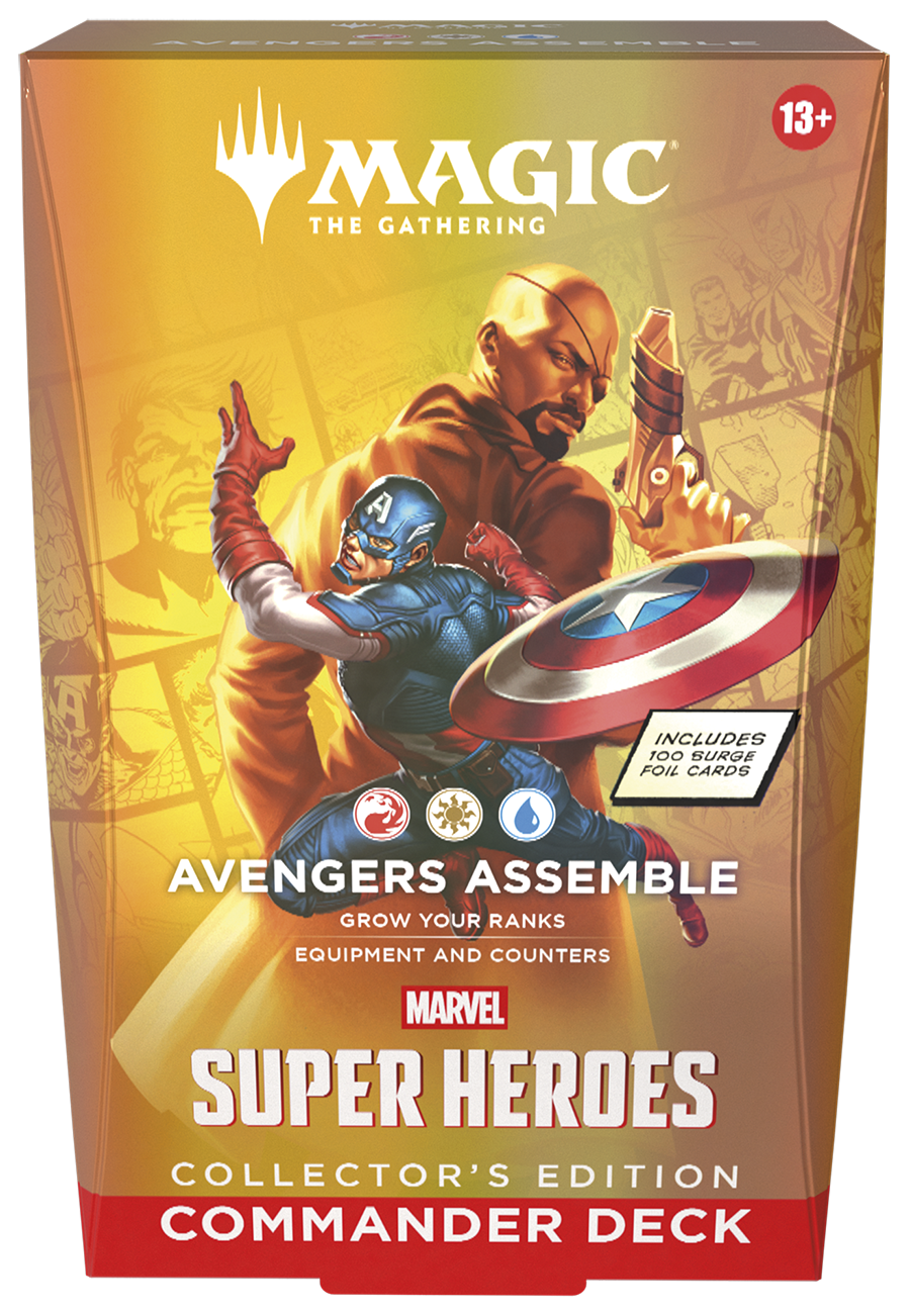 Magic: The Gathering® | Marvel Super Heroes Commander Deck Collector's Edition - Avengers Assemble