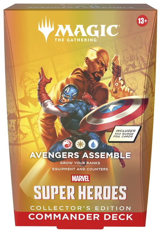 (PREORDER) Magic: The Gathering® | Marvel Super Heroes Commander Decks Collector's Edition