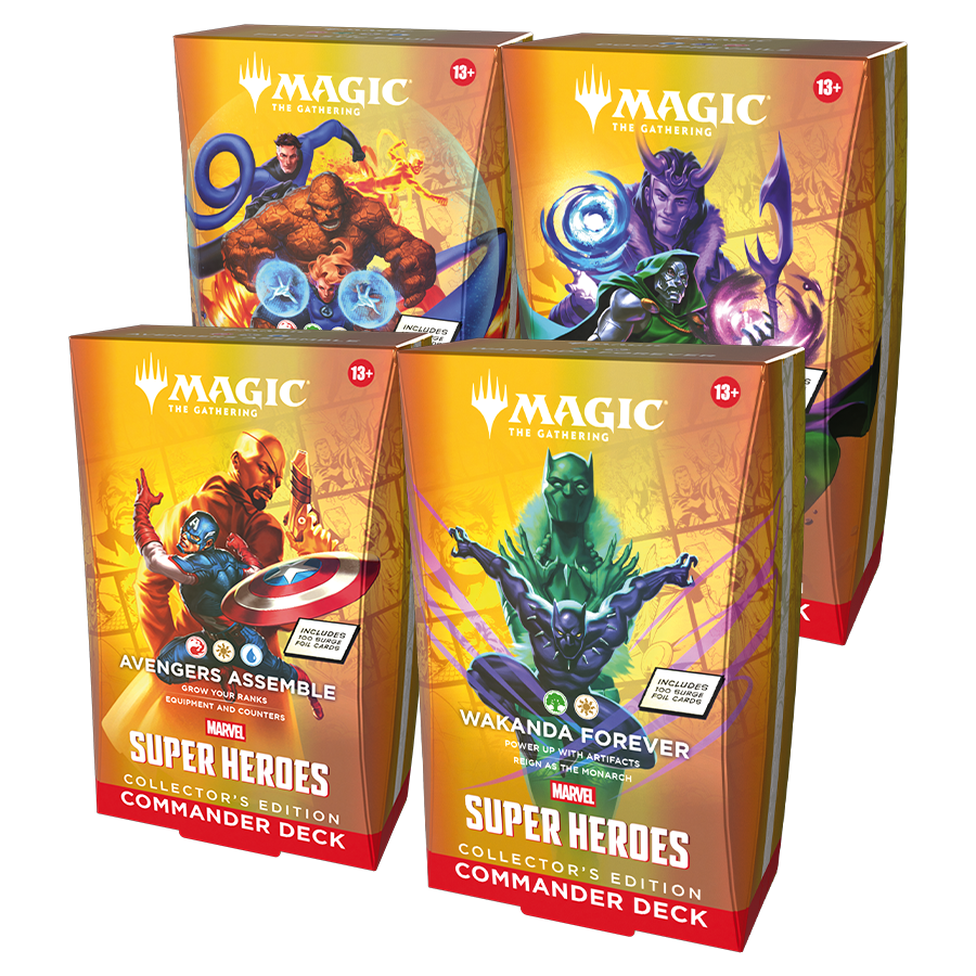 Magic: The Gathering® | Marvel Super Heroes Commander Deck Collector's Edition - Avengers Assemble