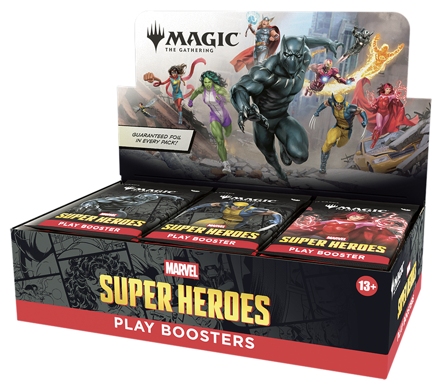 (PREORDER) Magic: The Gathering® | Marvel Super Heroes Play Boosters