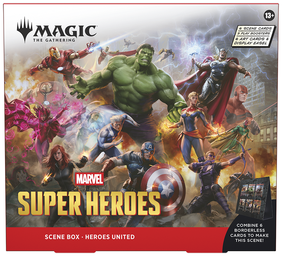 (PREORDER) Magic: The Gathering® | Marvel Super Heroes Scene Box