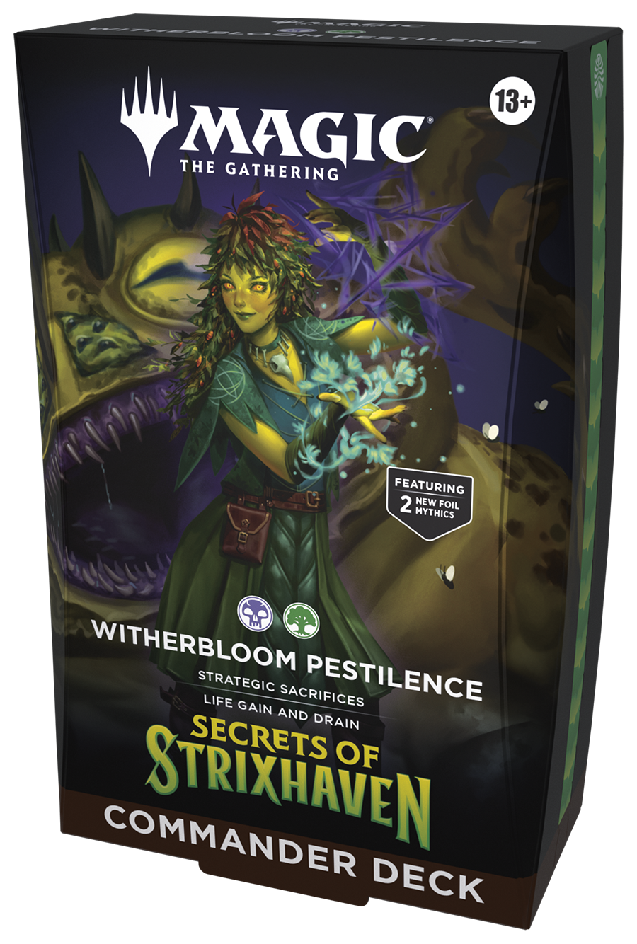 MAGIC THE GATHERING: SOS SECRETS OF STRIXHAVEN COMMANDER DECKS