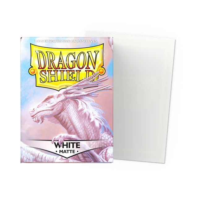 Dragon Shield - White - Matte Sleeves (Standard)