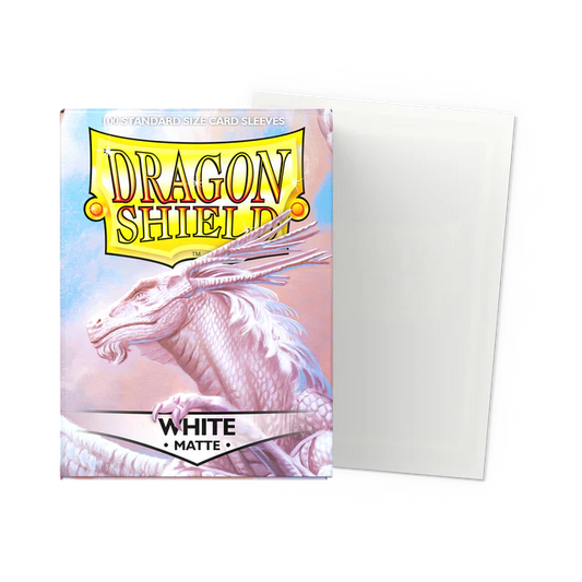 Dragon Shield - White - Matte Sleeves (Standard)
