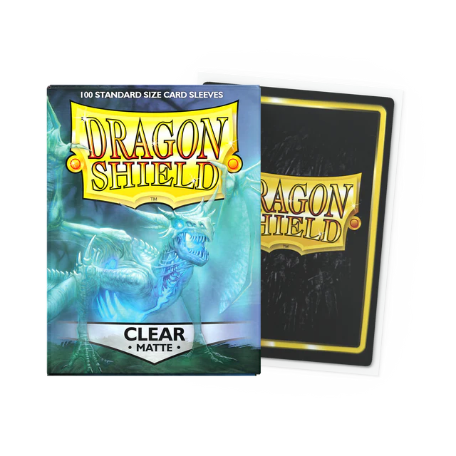 Dragon Shield - Clear - Matte Sleeves (Standard)