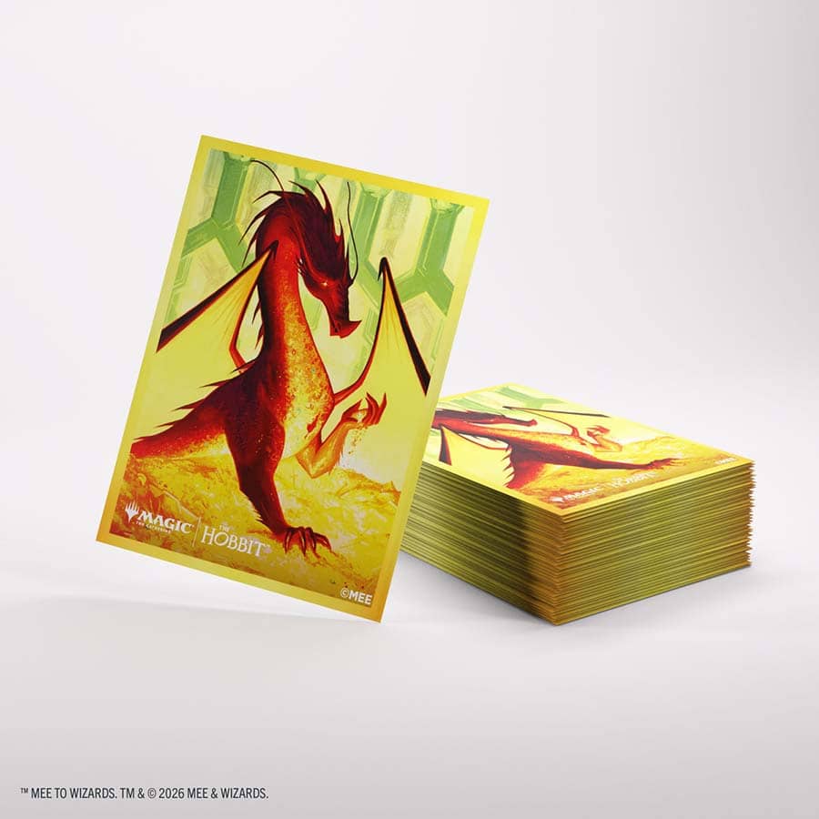 Gamegenic The Hobbit Premium Art Sleeves – Smaug the Golden