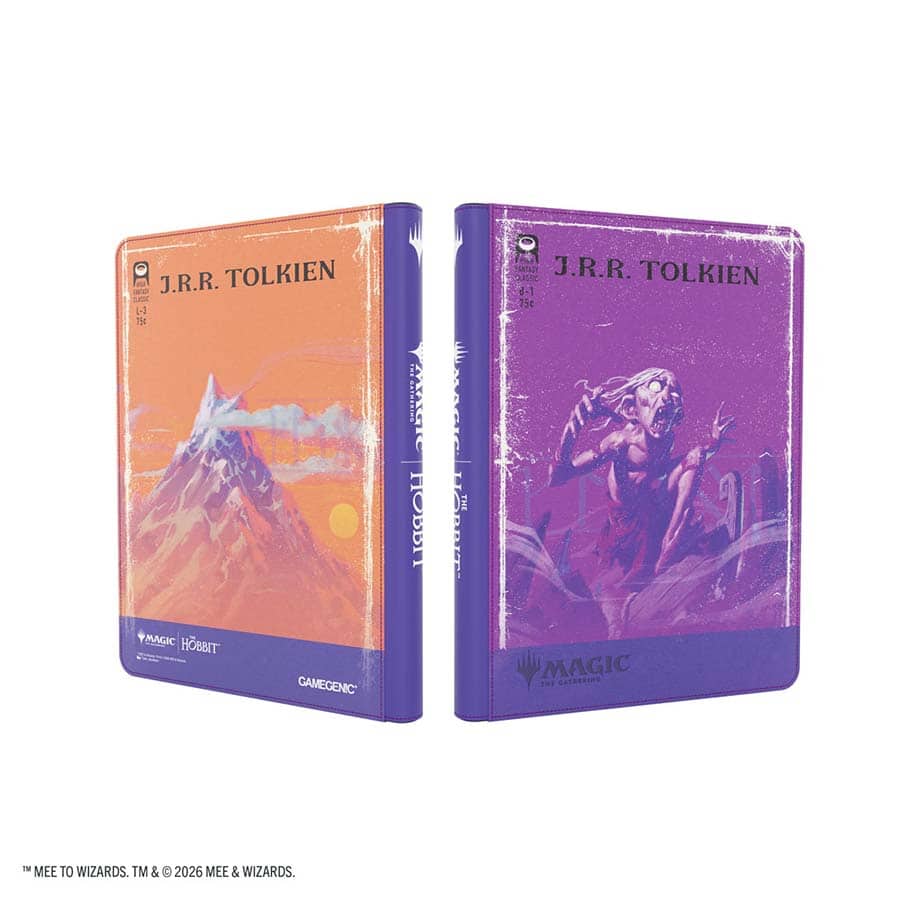 Gamegenic The Hobbit Zip-Up Album 18-Pocket – Gollum Riddle Master and the Lonely Mountain